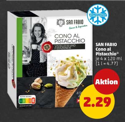 SAN FABIO Cono al Pistacchio