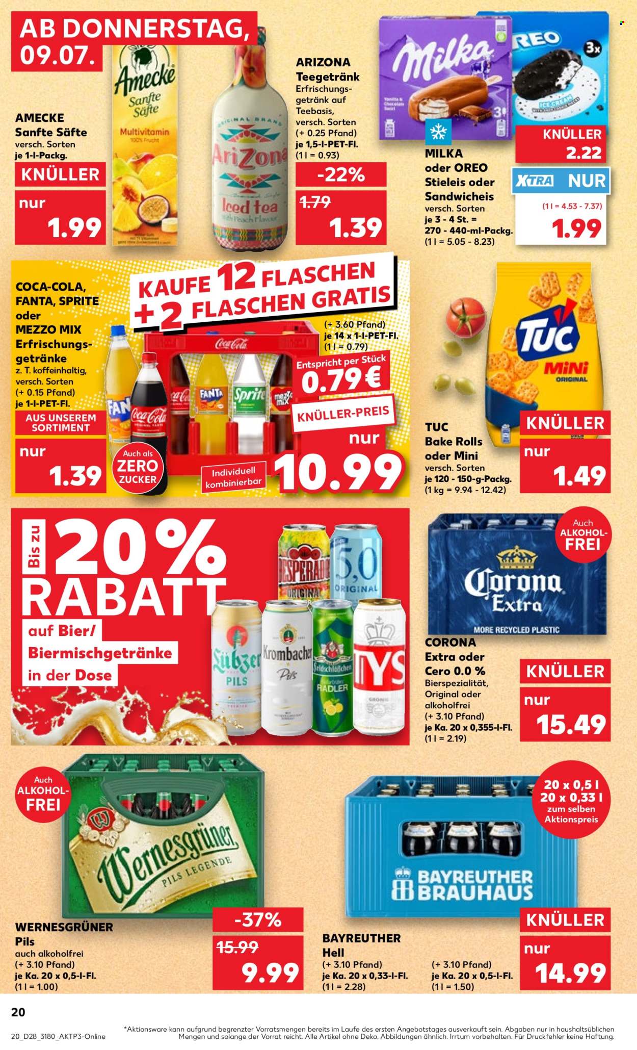 Kaufland Prospekte  - 9.07.2026 - 15.07.2026. Seite 20