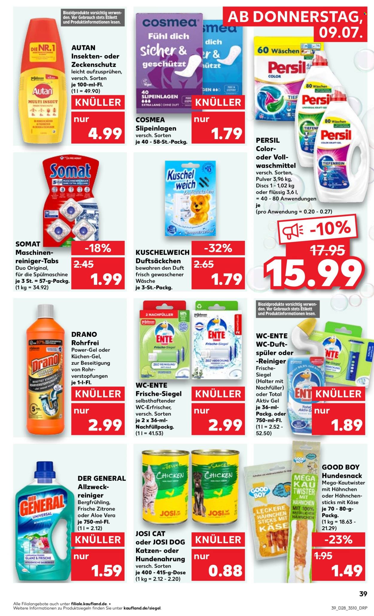 Kaufland Prospekte  - 9.07.2026 - 15.07.2026. Seite 39