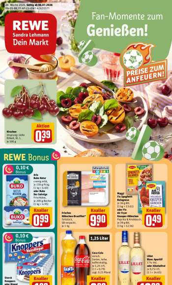 Prospekte REWE - 6.07.2026 - 12.07.2026.