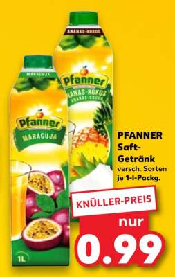 PFANNER Saft- Getränk