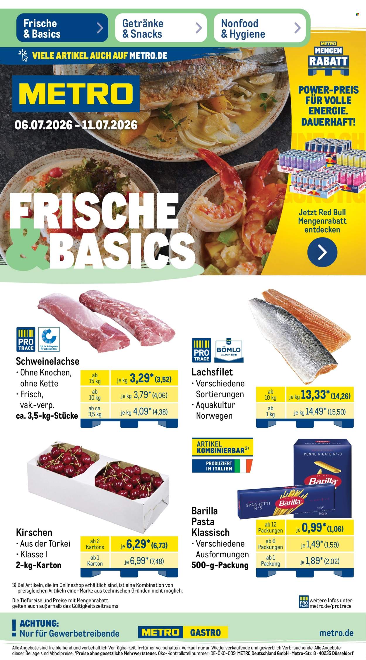 Metro Prospekte  - 6.07.2026 - 11.07.2026. Seite 1