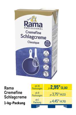 Rama Cremefine Schlagcreme