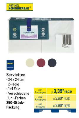 Servietten