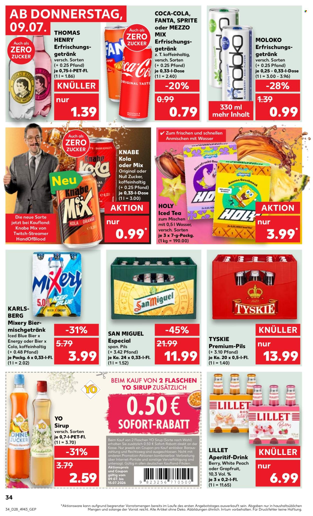 Kaufland Prospekte  - 9.07.2026 - 15.07.2026. Seite 34