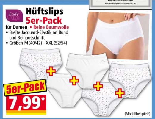 Hüftslips 5er-Pack