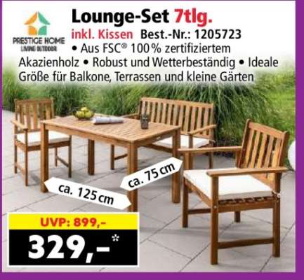 Lounge-Set 7tlg.