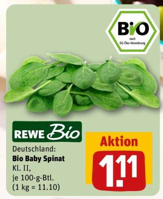 Bio Baby Spinat