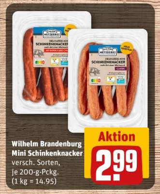Wilhelm Brandenburg Mini Schinkenknacker