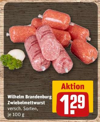 Wilhelm Brandenburg Zwiebelmettwurst