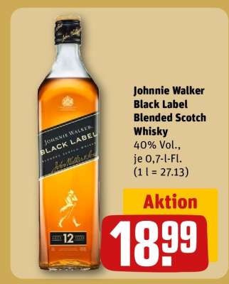 Johnnie Walker Black Label Blended Scotch Whisky