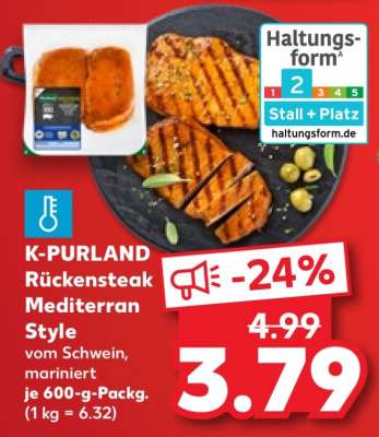 K-PURLAND Rückensteak Mediterran Style