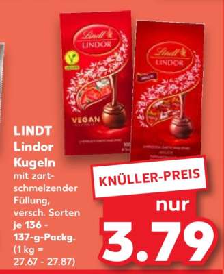 LINDT Lindor Kugeln