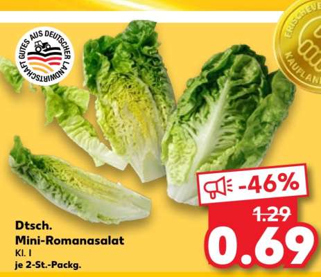 Dtsch. Mini-Romanasalat