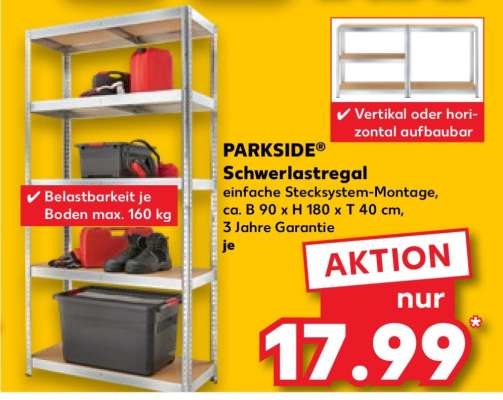 PARKSIDE® Schwerlastregal