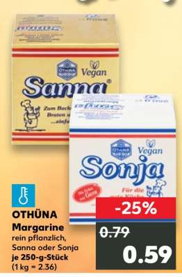 OTHÜNA Margarine