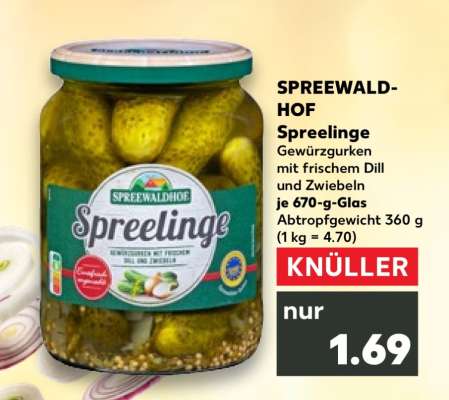 SPREEWALD-HOF Spreelinge