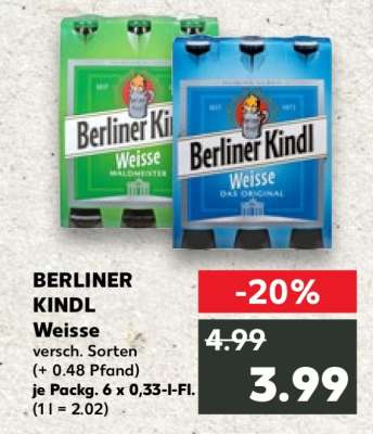 BERLINER KINDL Weisse