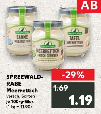 SPREEWALD- RABE Meerrettich