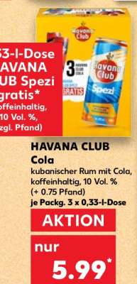 Havana Club & Cola