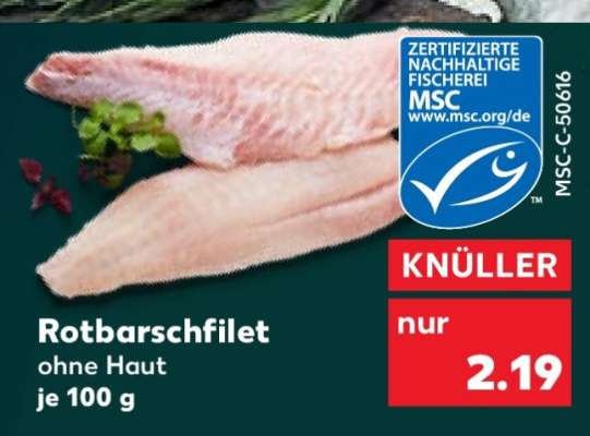 Rotbarschfilet