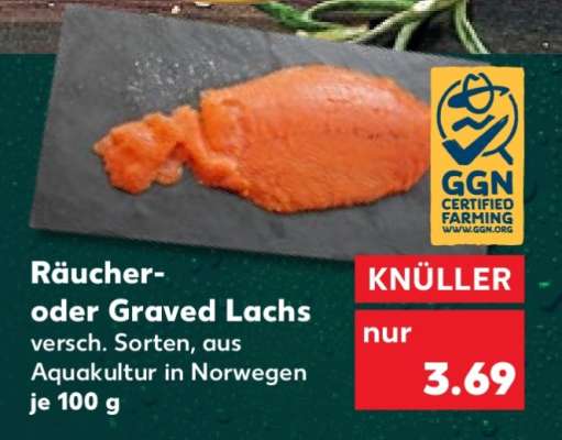 Räucher- oder Graved-Lachs