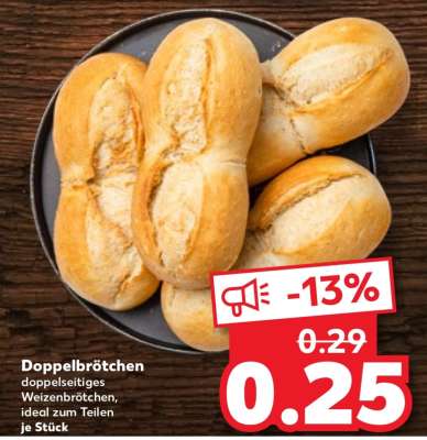 Doppelbrötchen