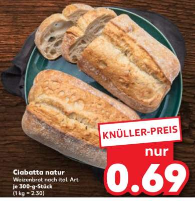 Ciabatta natur