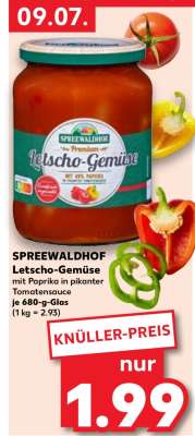 SPREEWALDHOF Letscho-Gemüse