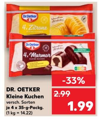 DR. OETKER Kleine Kuchen