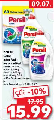 PERSIL Color- oder Vollwaschmittel