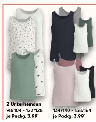 2 Unterhemden