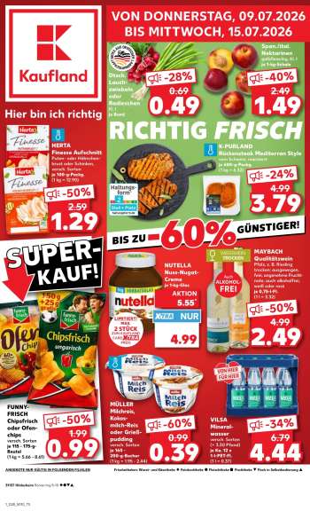 Prospekte Kaufland - 9.07.2026 - 15.07.2026.
