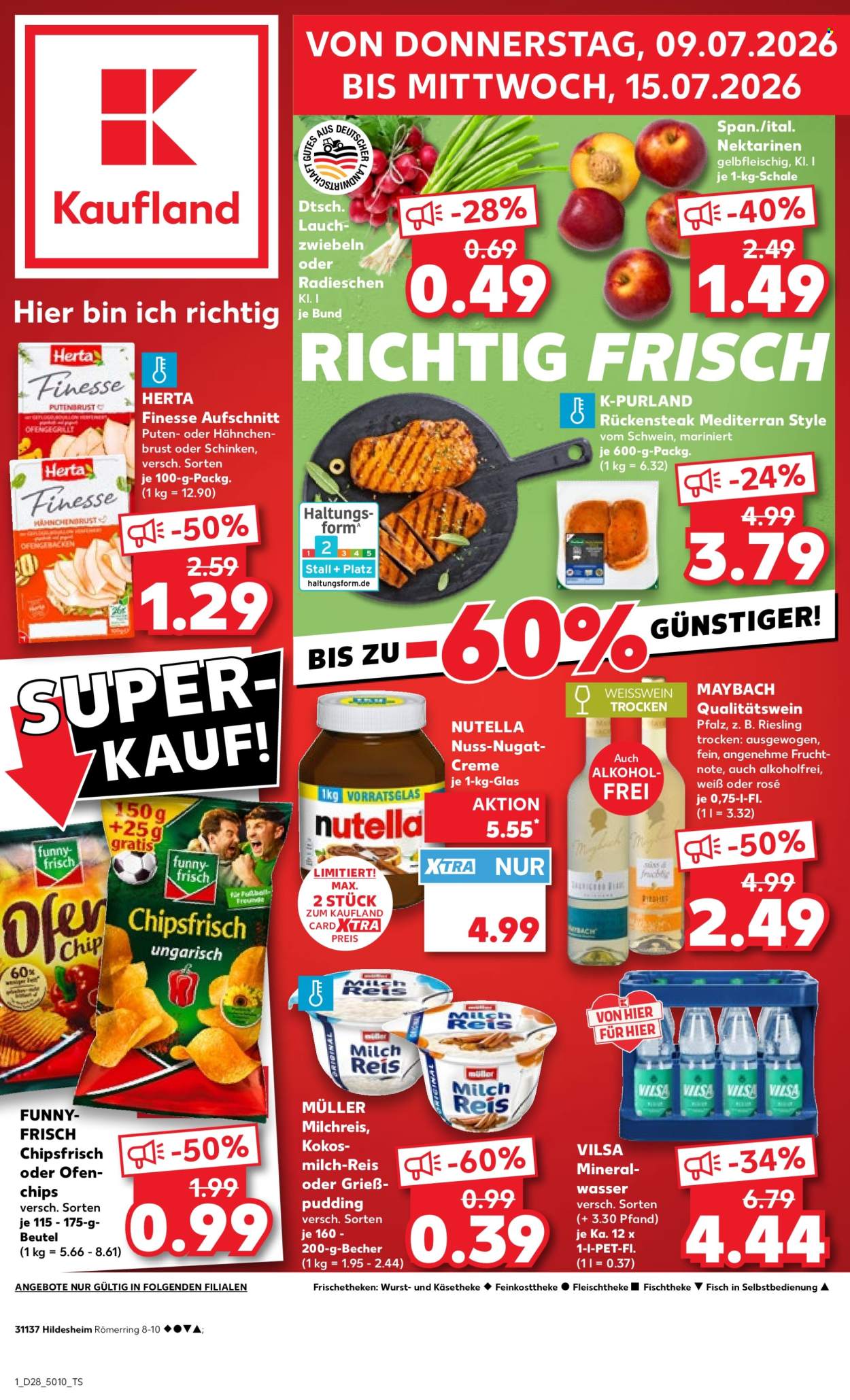 Leták Kaufland - 9.7.2026 - 15.7.2026. Strana 1