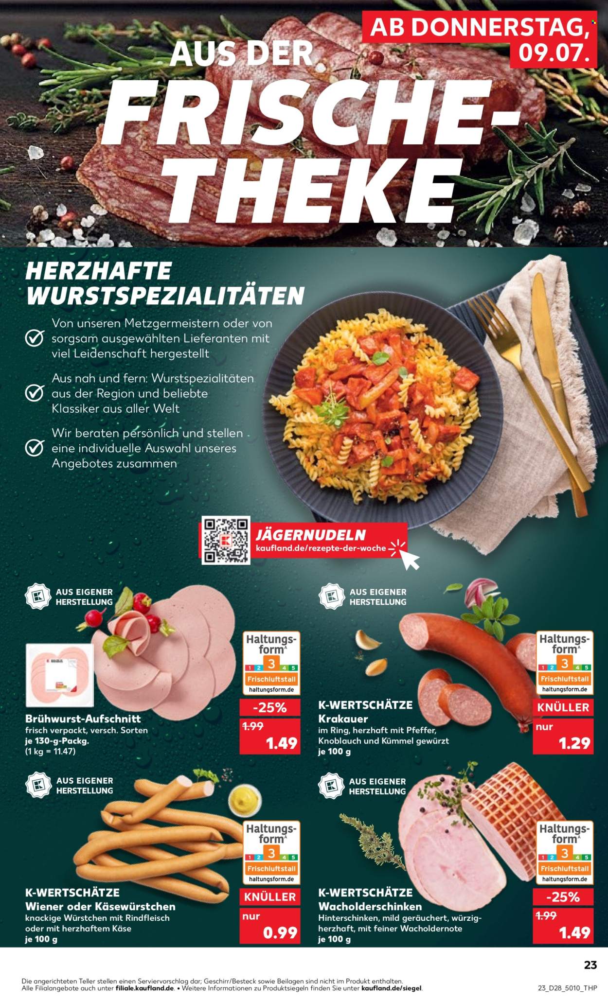 Leták Kaufland - 9.7.2026 - 15.7.2026. Strana 23