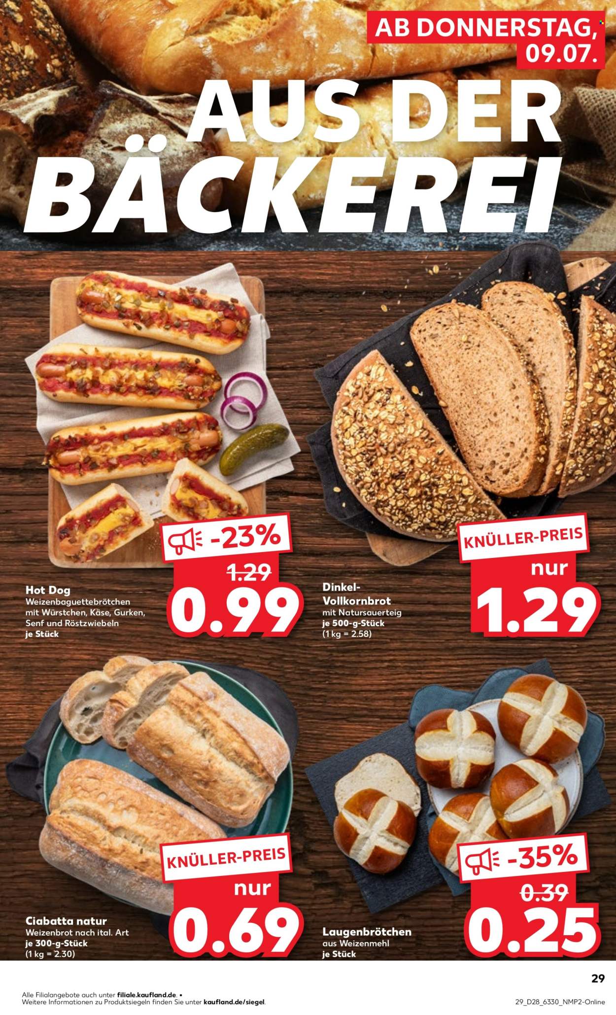 Leták Kaufland - 9.7.2026 - 15.7.2026. Strana 29