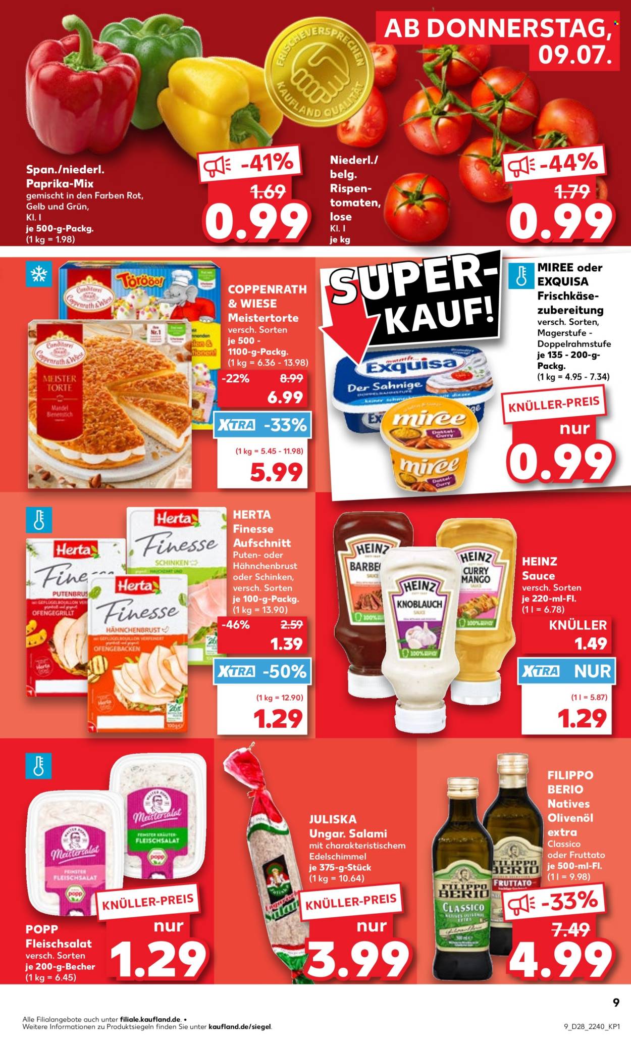 Leták Kaufland - 9.7.2026 - 15.7.2026. Strana 9