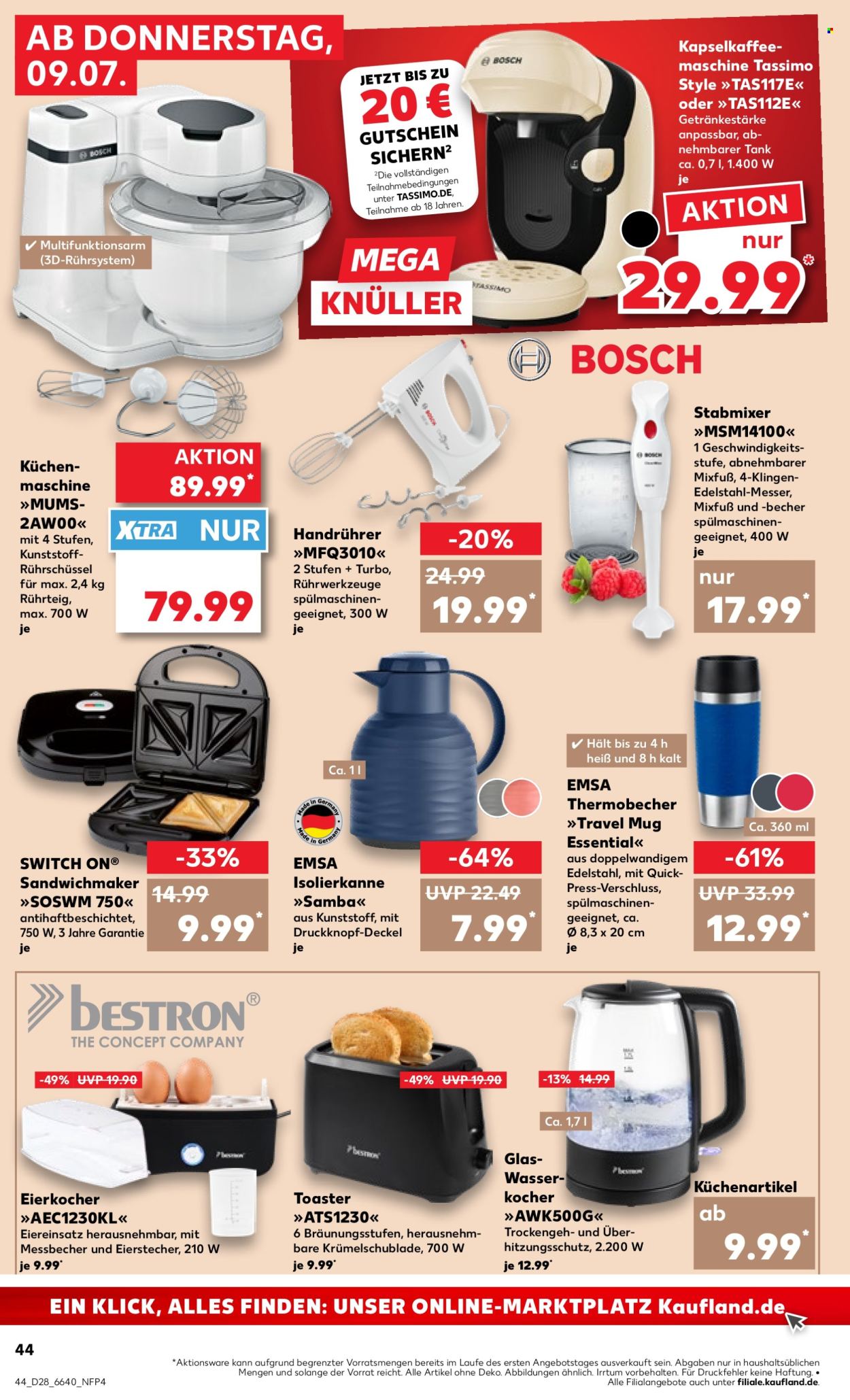 Leták Kaufland - 9.7.2026 - 15.7.2026. Strana 44