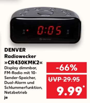 Radiowecker »CR430KMK2«