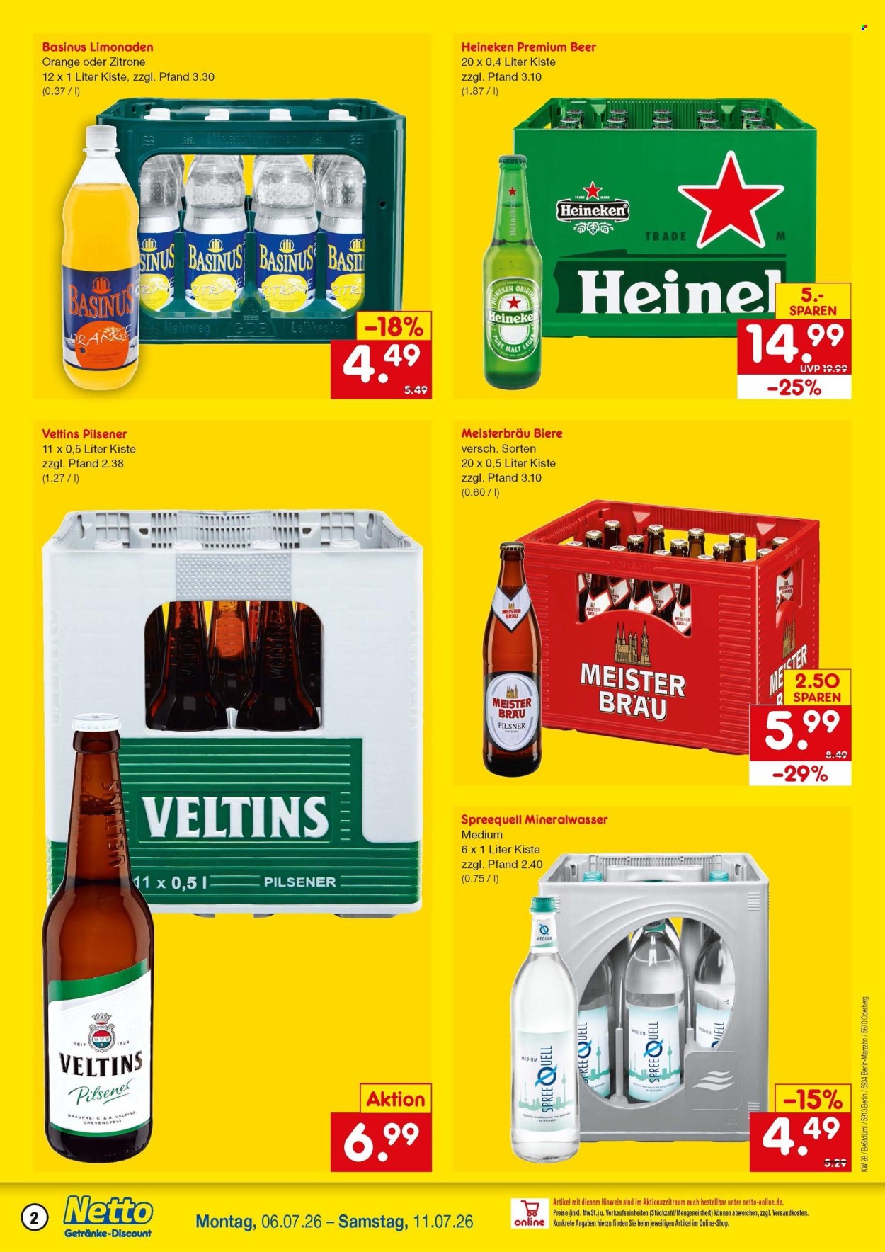Netto Marken-Discount Prospekte  - 6.07.2026 - 11.07.2026. Seite 2