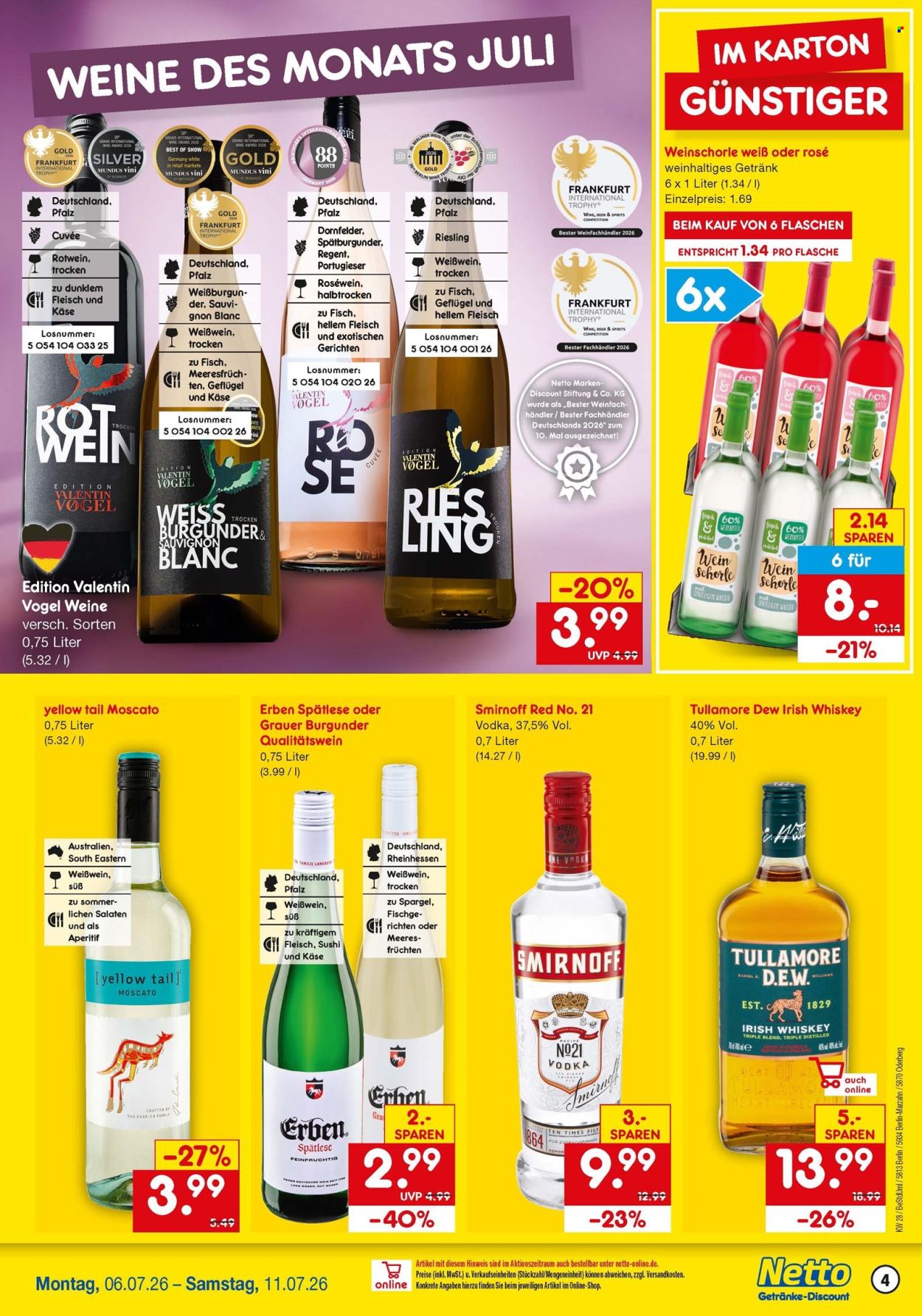 Netto Marken-Discount Prospekte  - 6.07.2026 - 11.07.2026. Seite 4