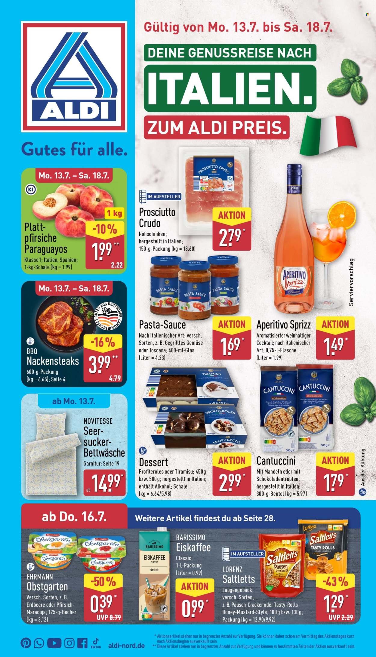 ALDI Nord Prospekte  - 13.07.2026 - 18.07.2026. Seite 1
