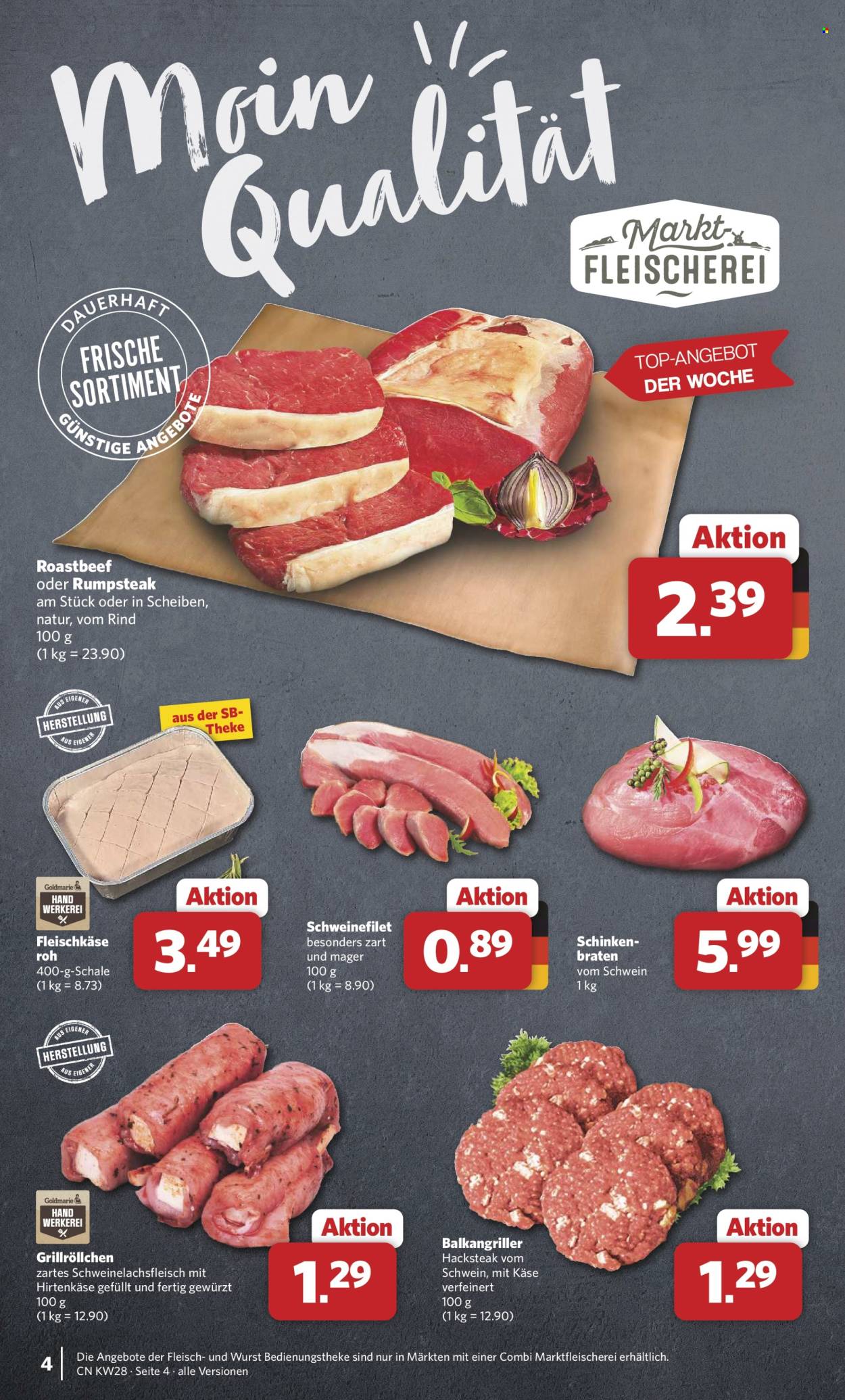 Combi Prospekte  - 6.07.2026 - 11.07.2026. Seite 4