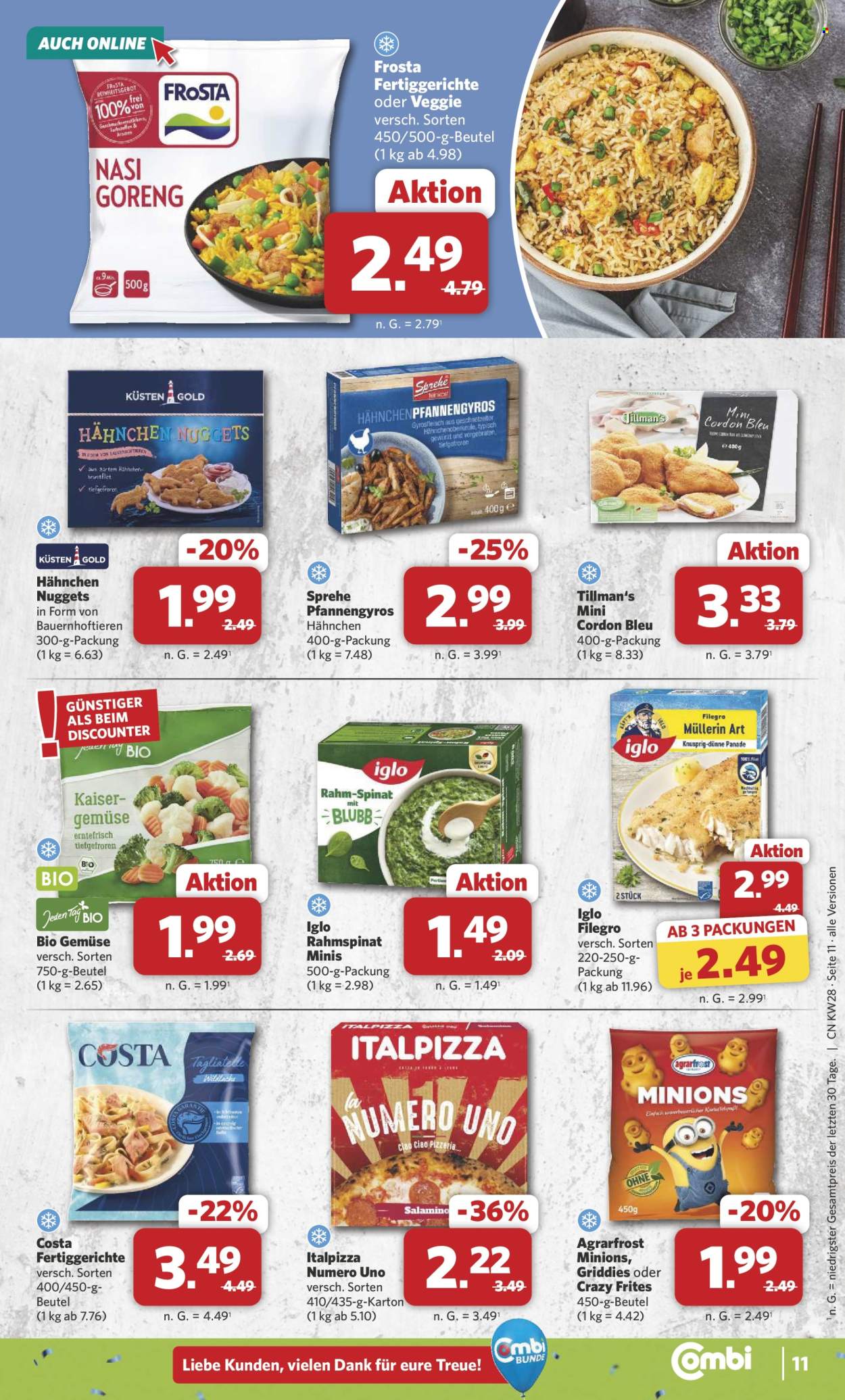 Combi Prospekte  - 6.07.2026 - 11.07.2026. Seite 11