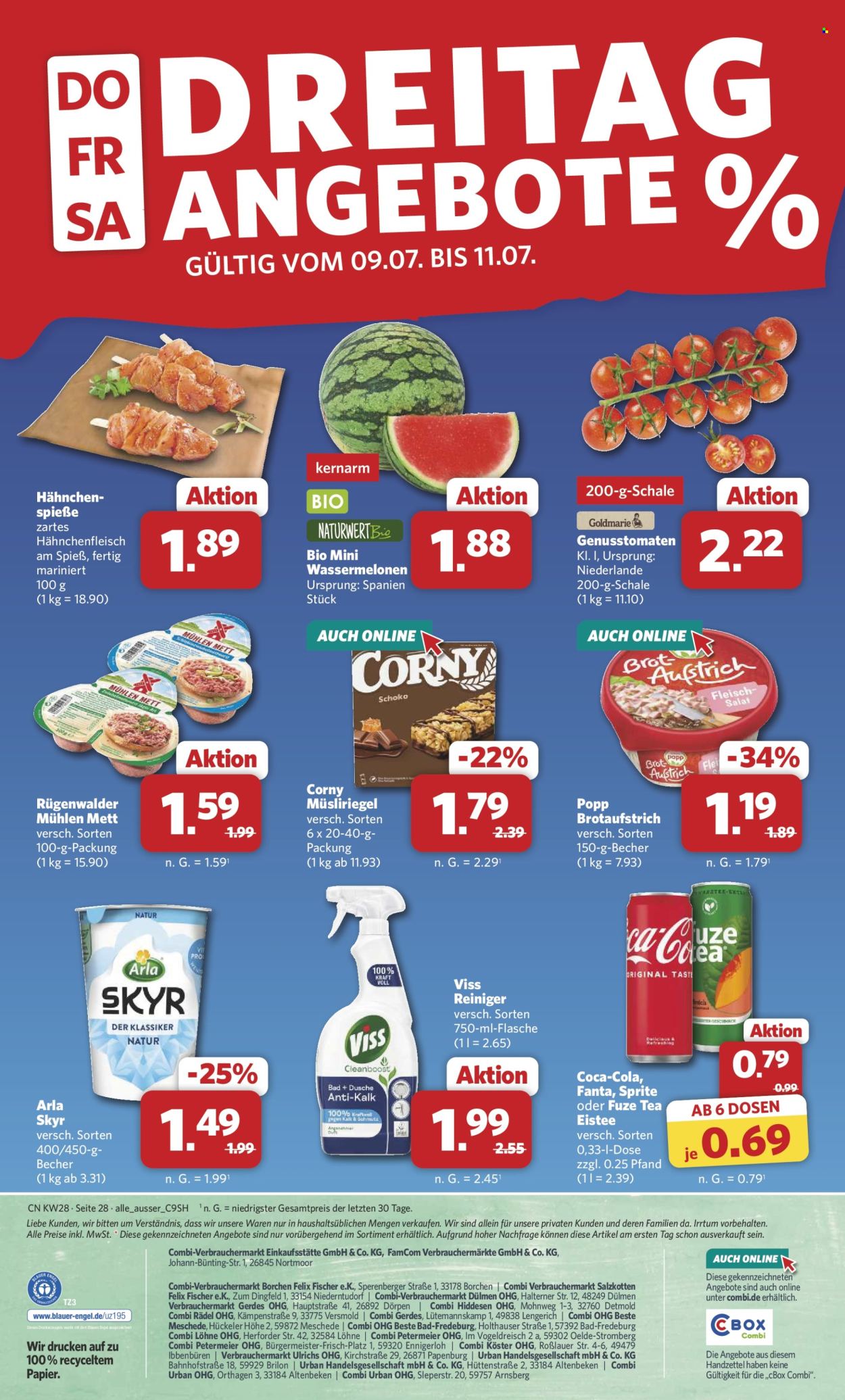Combi Prospekte  - 6.07.2026 - 11.07.2026. Seite 28