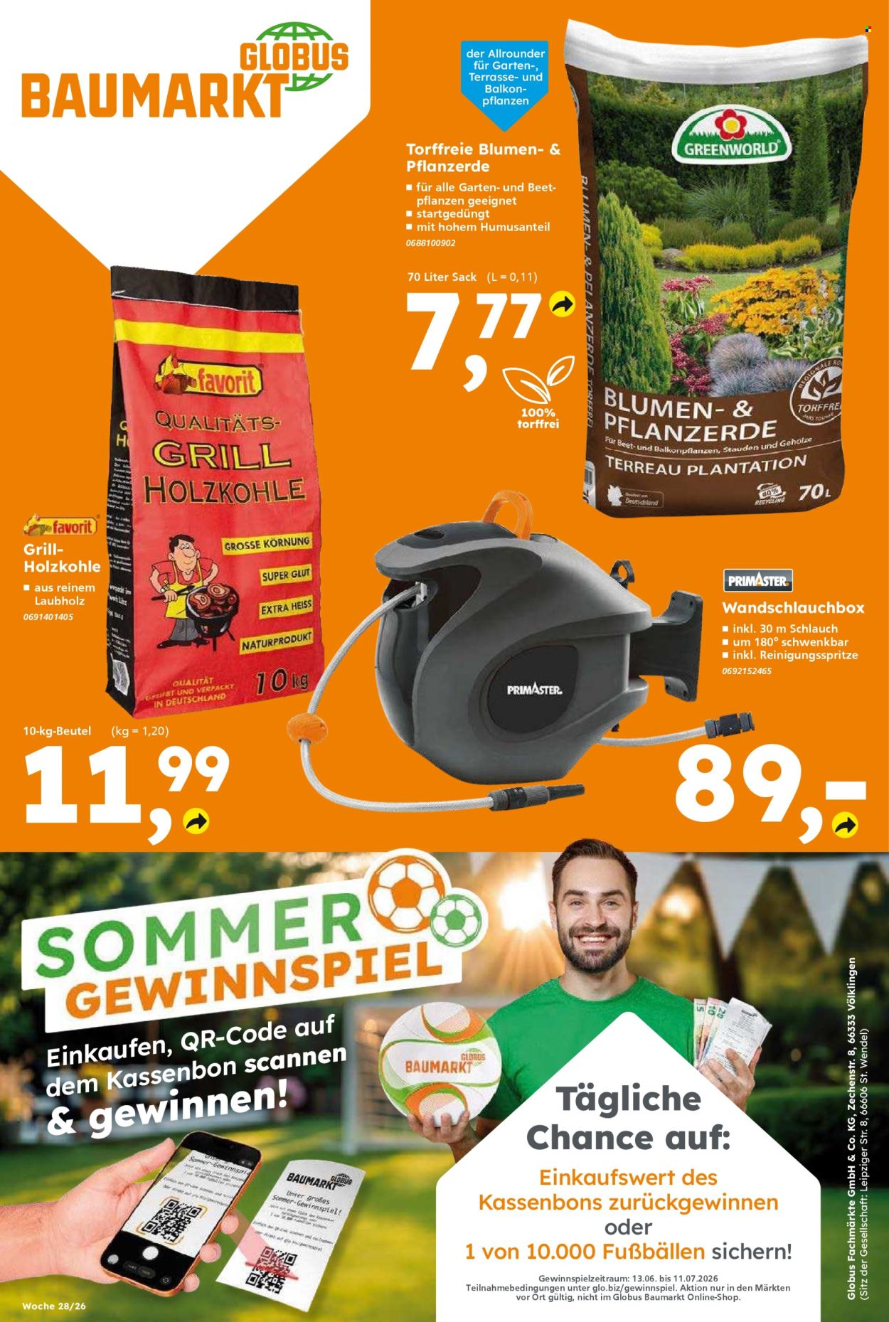 Globus Baumarkt Prospekte  - 6.07.2026 - 11.07.2026. Seite 12