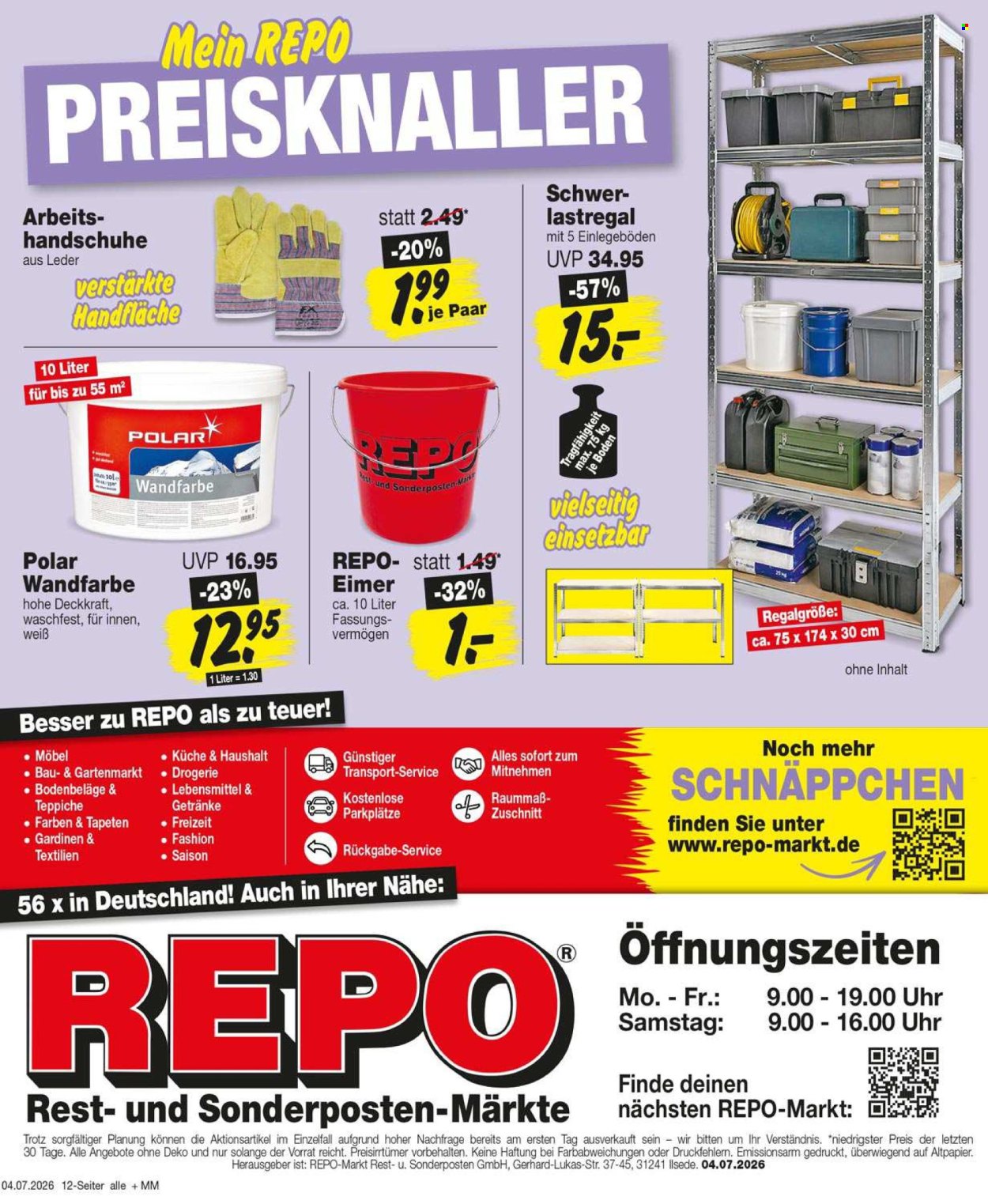 Repo Prospekte  - 6.07.2026 - 11.07.2026. Seite 12