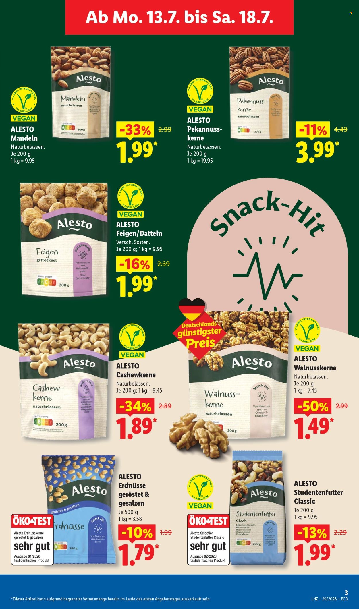 Leták Lidl - 13.7.2026 - 18.7.2026. Strana 7