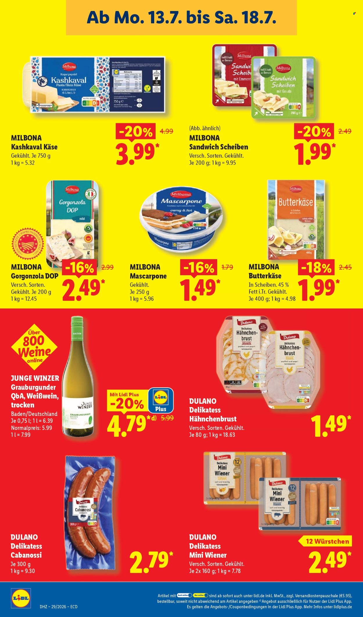 Leták Lidl - 13.7.2026 - 18.7.2026. Strana 16