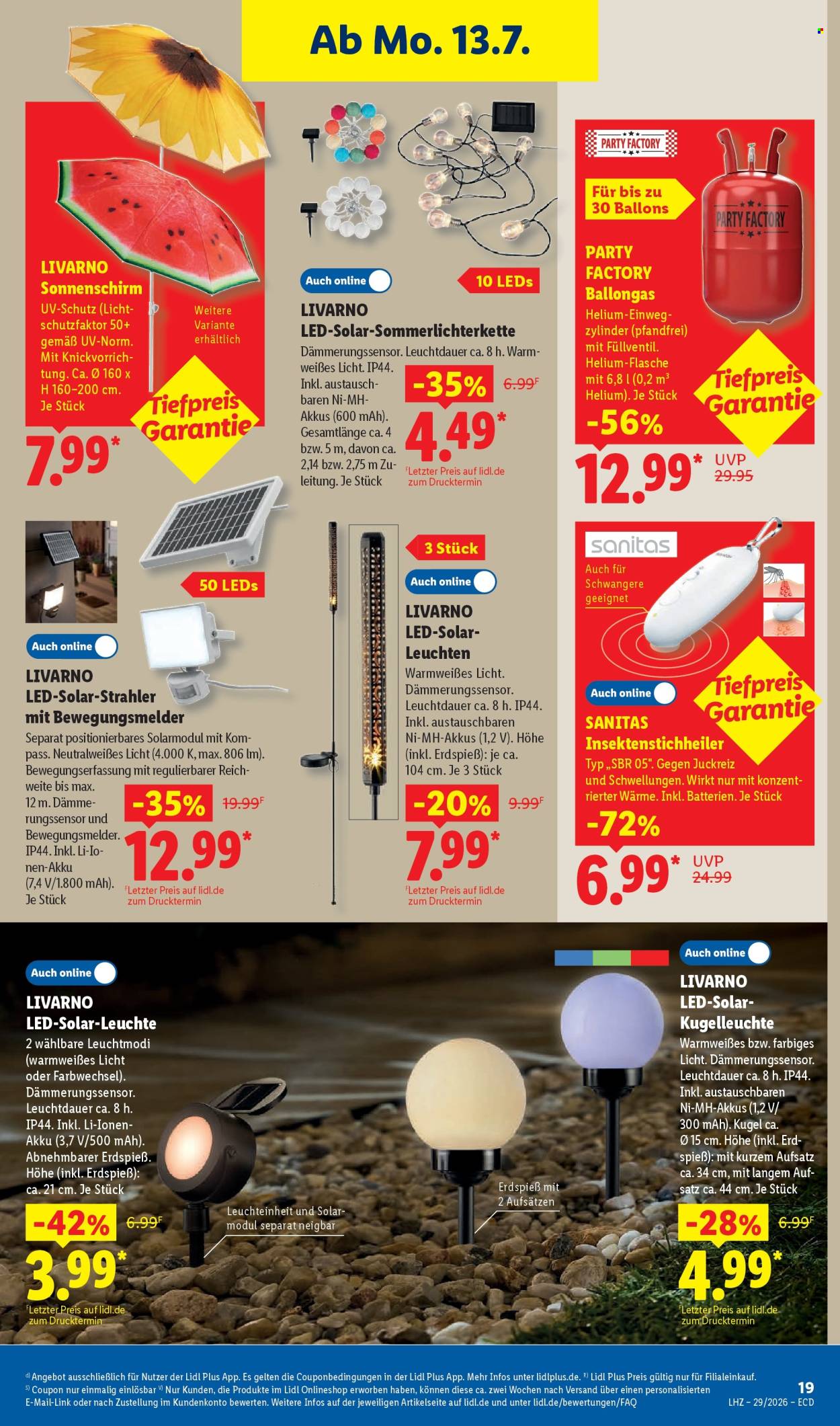 Leták Lidl - 13.7.2026 - 18.7.2026. Strana 37